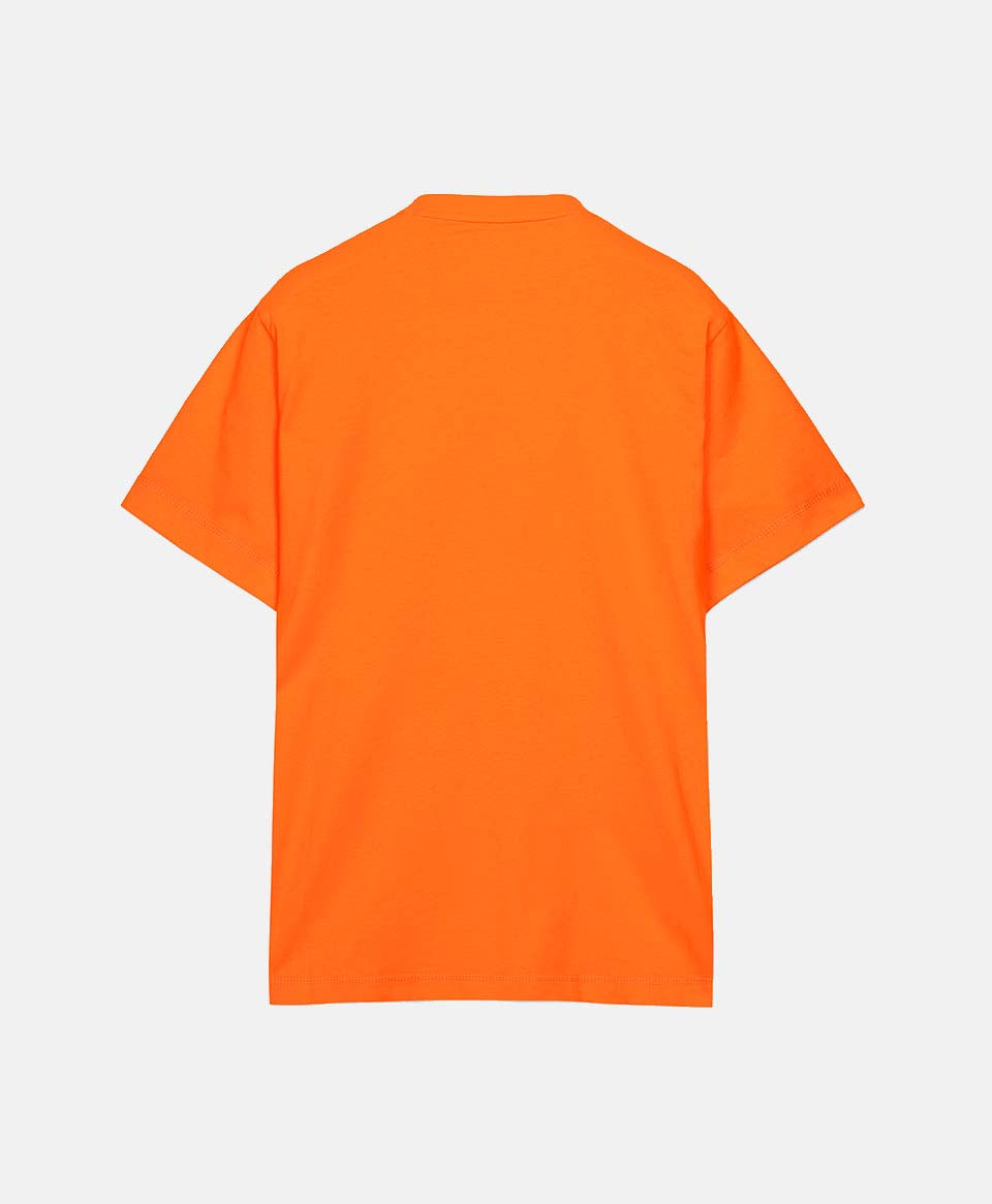 CLASSIC T-SHIRT EMBROIDERY ORANGE