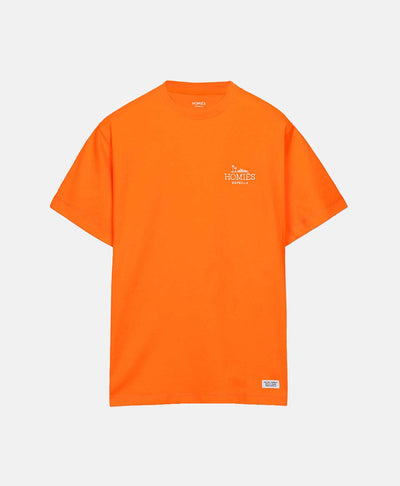 CLASSIC T-SHIRT EMBROIDERY ORANGE