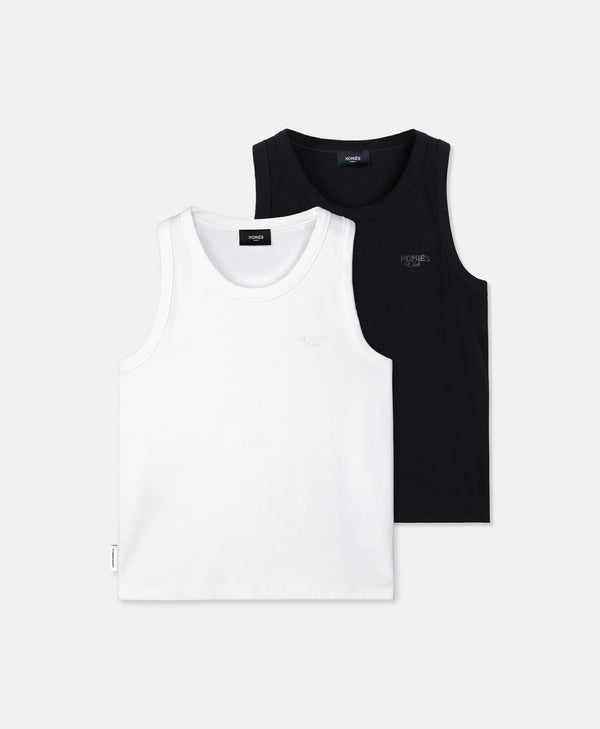 PACK OF 2 HOMIÉS CLUB MAN TANK TOPS