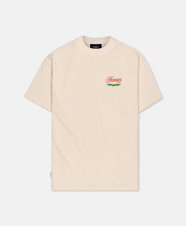 CREST T-SHIRT BEIGE