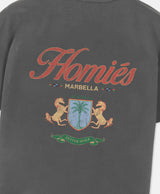 CREST T-SHIRT VINTAGE GREY