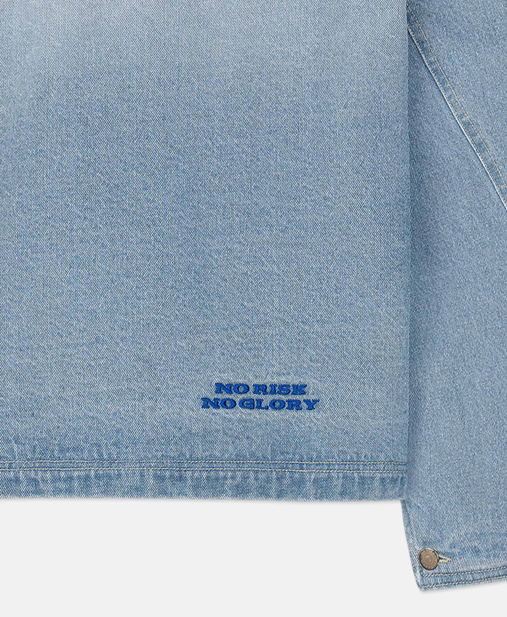 VINTAGE FADED DENIM JACKET