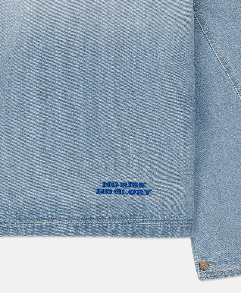 VINTAGE FADED DENIM JACKET