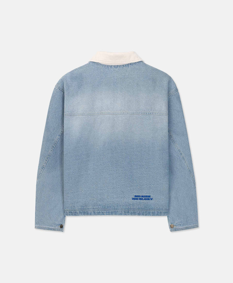 VINTAGE FADED DENIM JACKET