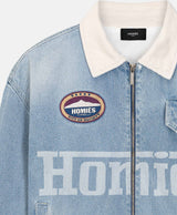 VINTAGE FADED DENIM JACKET