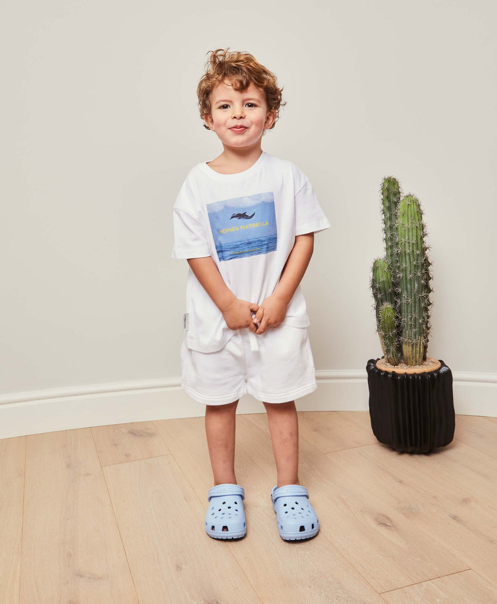 DOLPHIN KIDS T-SHIRT WHITE