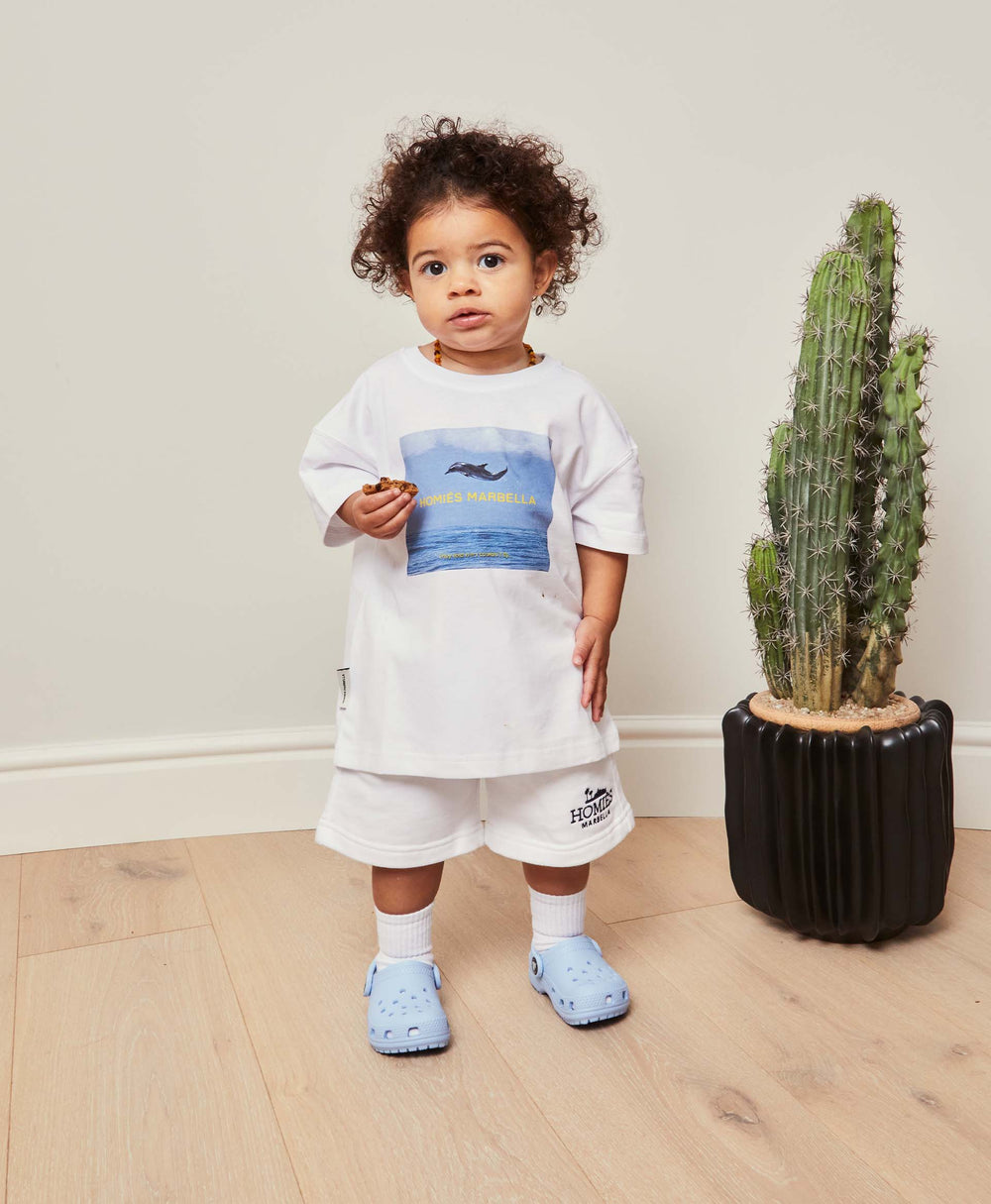 DOLPHIN KIDS T-SHIRT WHITE
