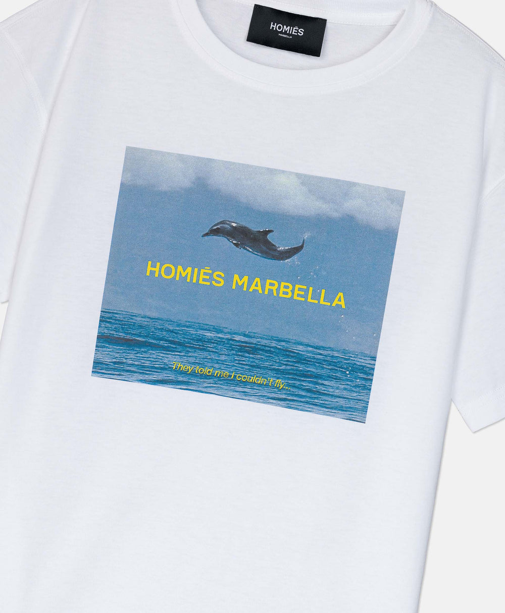 DOLPHIN T-SHIRT WHITE