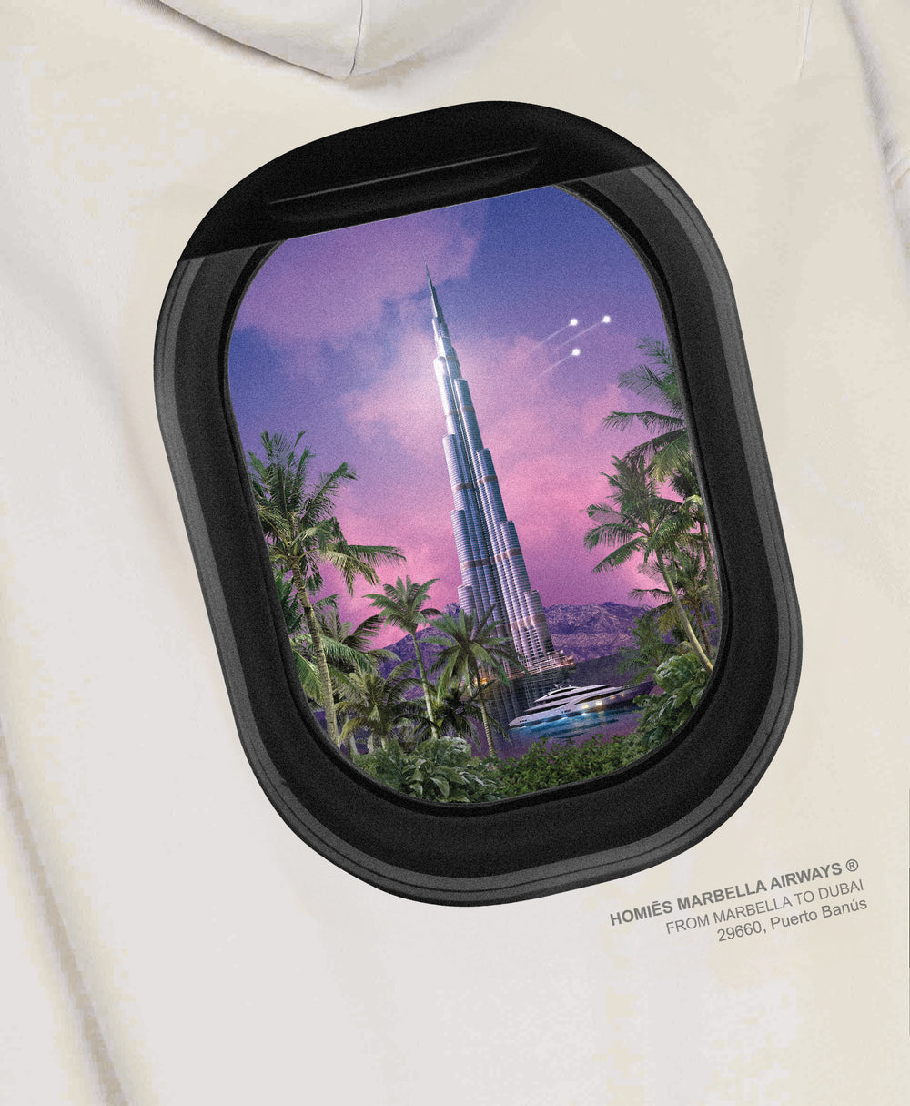 VIDEOGAME HOODIE DUBAI EDITION VINTAGE WHITE