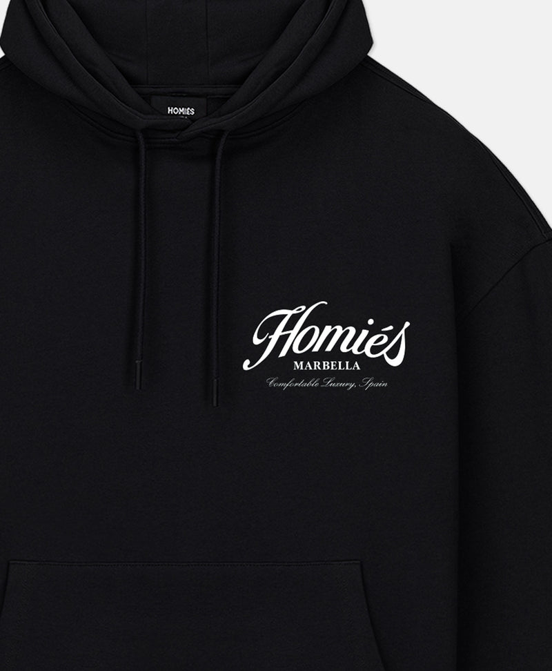 HOMIÉS ESSENTIALS HOODIE SET BLACK