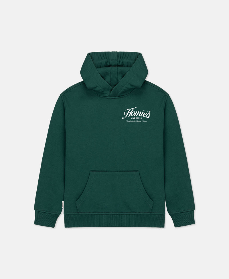 HOMIÉS ESSENTIALS KIDS HOODIE VARSITY GREEN