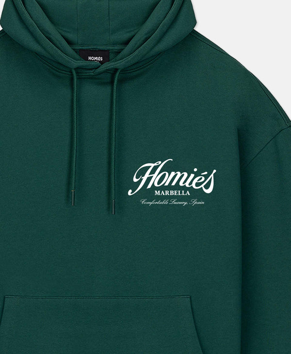 HOMIÉS ESSENTIALS HOODIE VARSITY GREEN