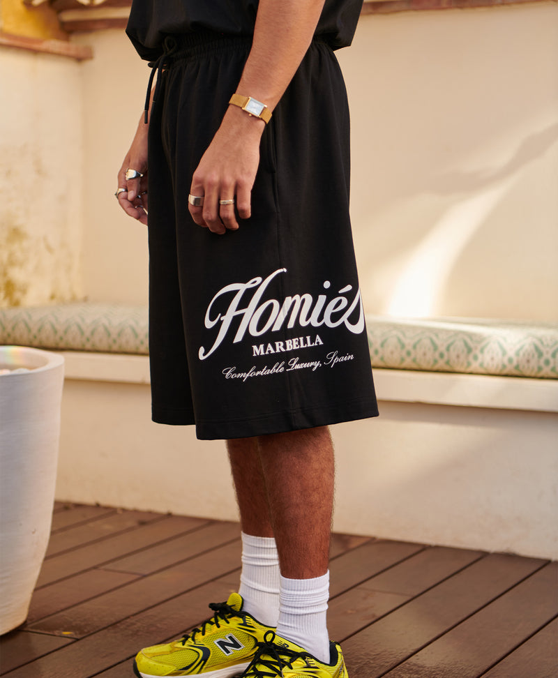 HOMIÉS ESSENTIALS SHORTS BLACK