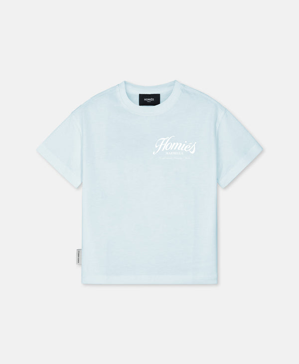 HOMIÉS ESSENTIALS KIDS T-SHIRT LIGHT BLUE