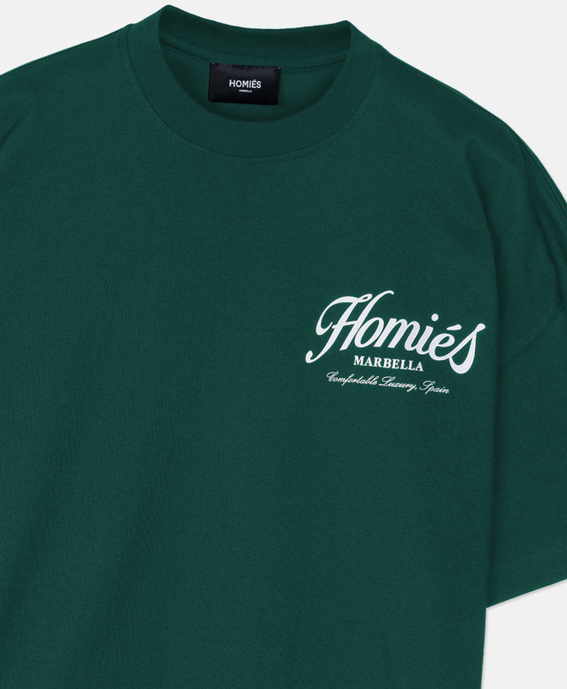HOMIÉS ESSENTIALS T-SHIRT VARSITY GREEN