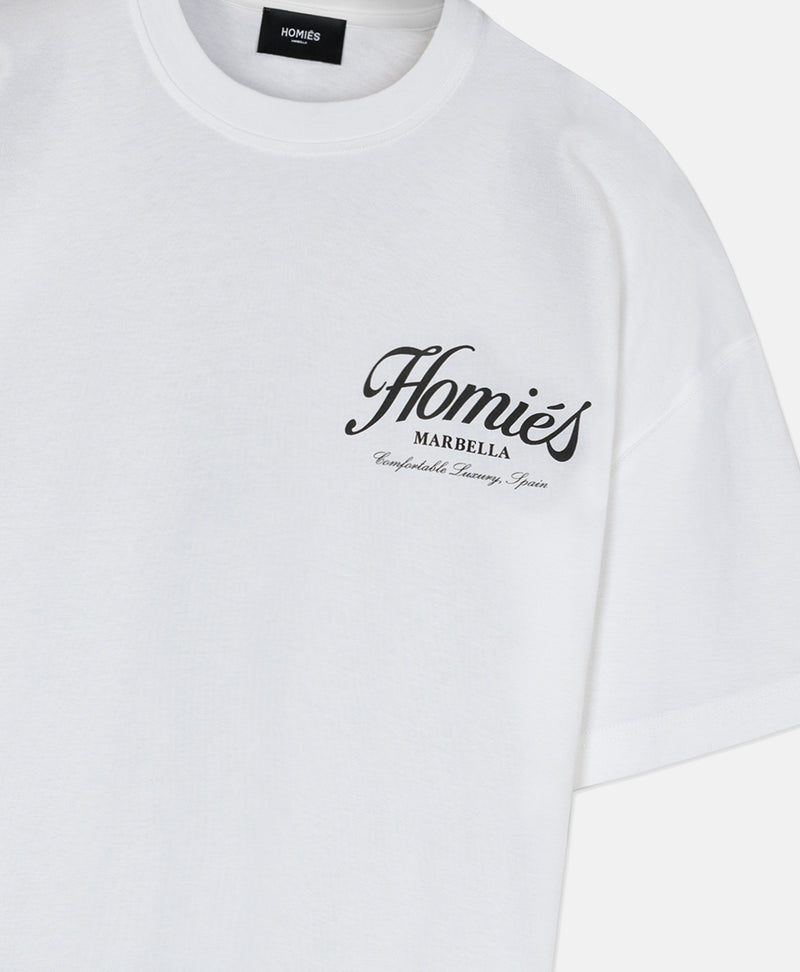 HOMIÉS ESSENTIALS T-SHIRT WHITE