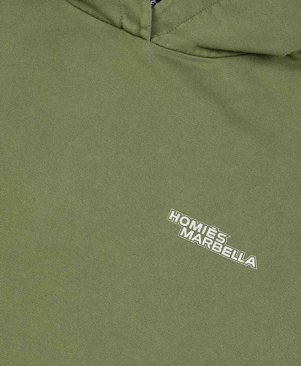 HOMIÉS EXPRESS HOODIE VINTAGE KHAKI
