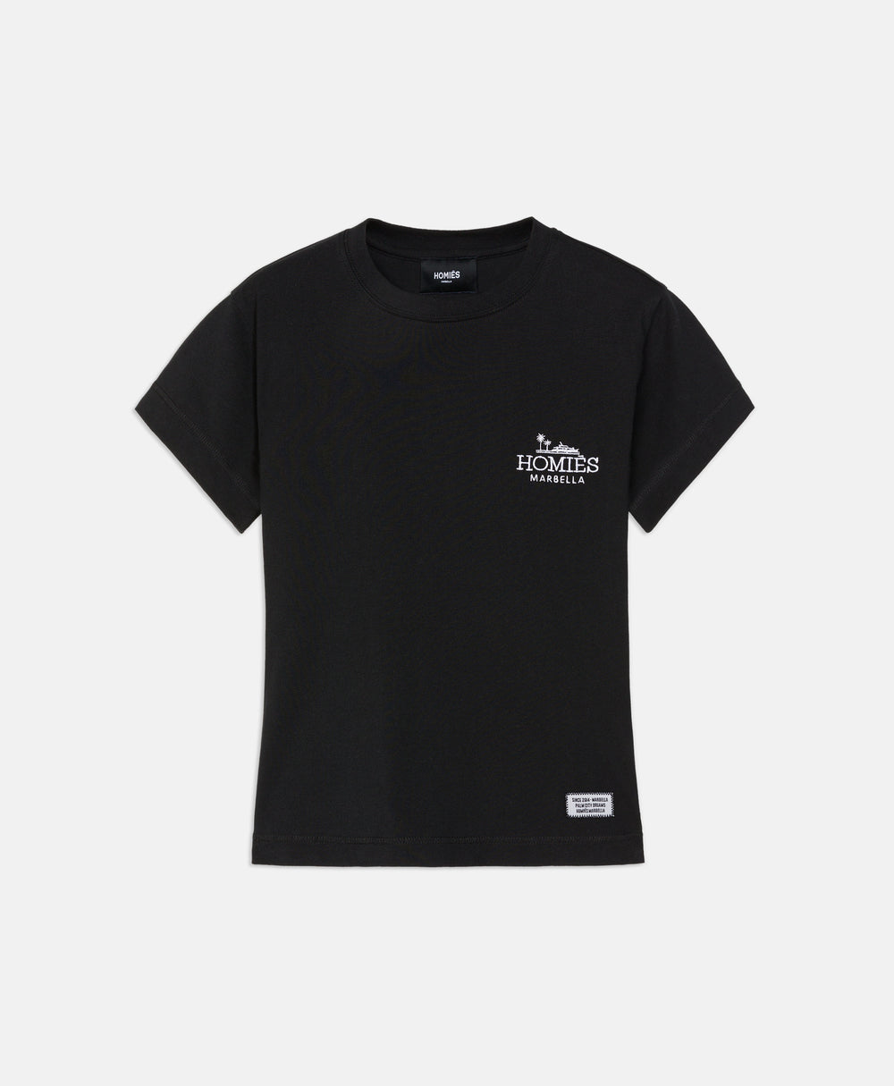 CLASSIC WOMEN T-SHIRT BLACK/WHITE