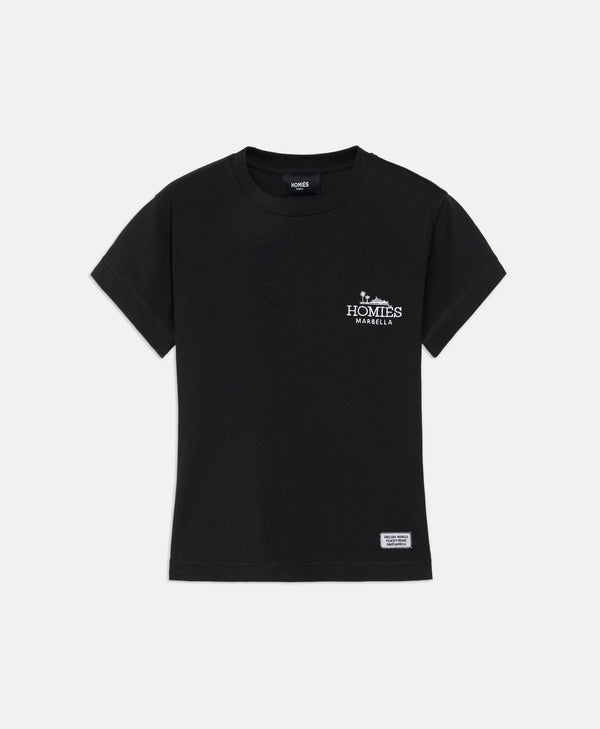 CLASSIC WOMEN T-SHIRT BLACK/WHITE