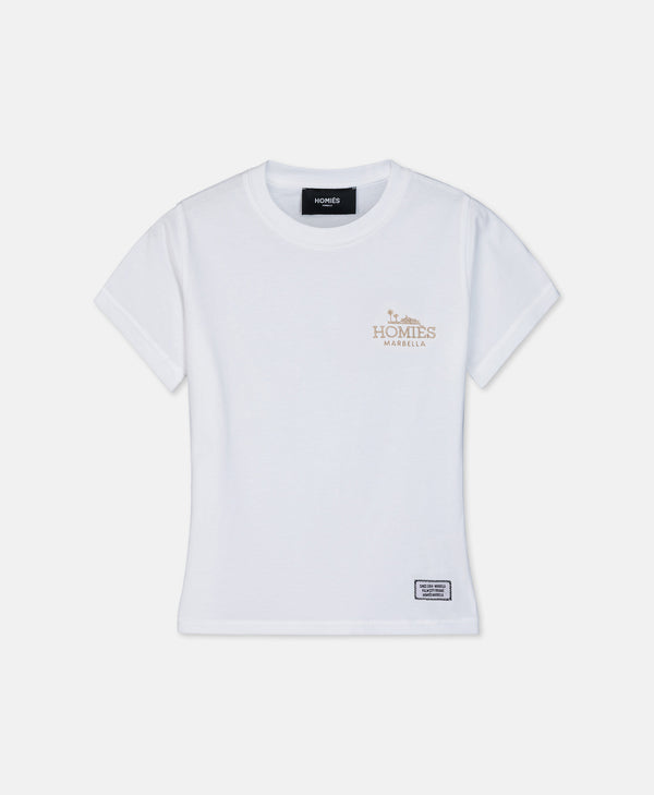 CLASSIC WOMEN T-SHIRT WHITE/SAND