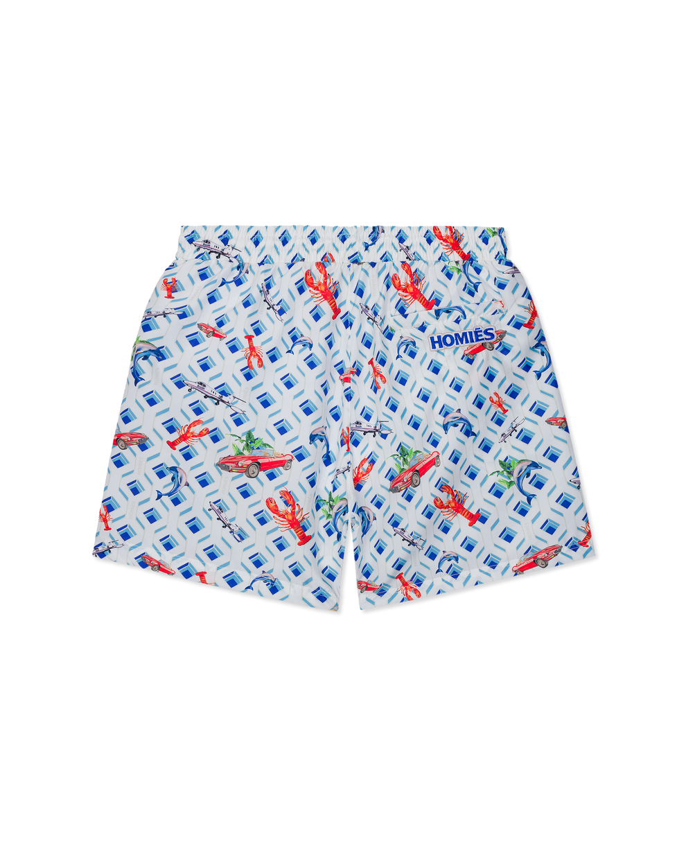 FUNKY LOBSTER SWIM SHORTS