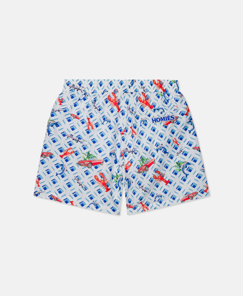 FUNKY LOBSTER SWIM SHORTS