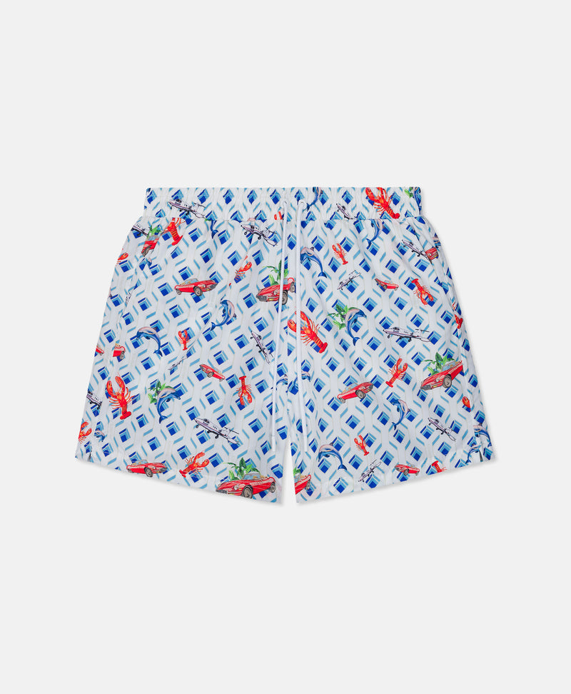 FUNKY LOBSTER SWIM SHORTS