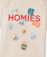 GCC PATCH T-SHIRT BEIGE