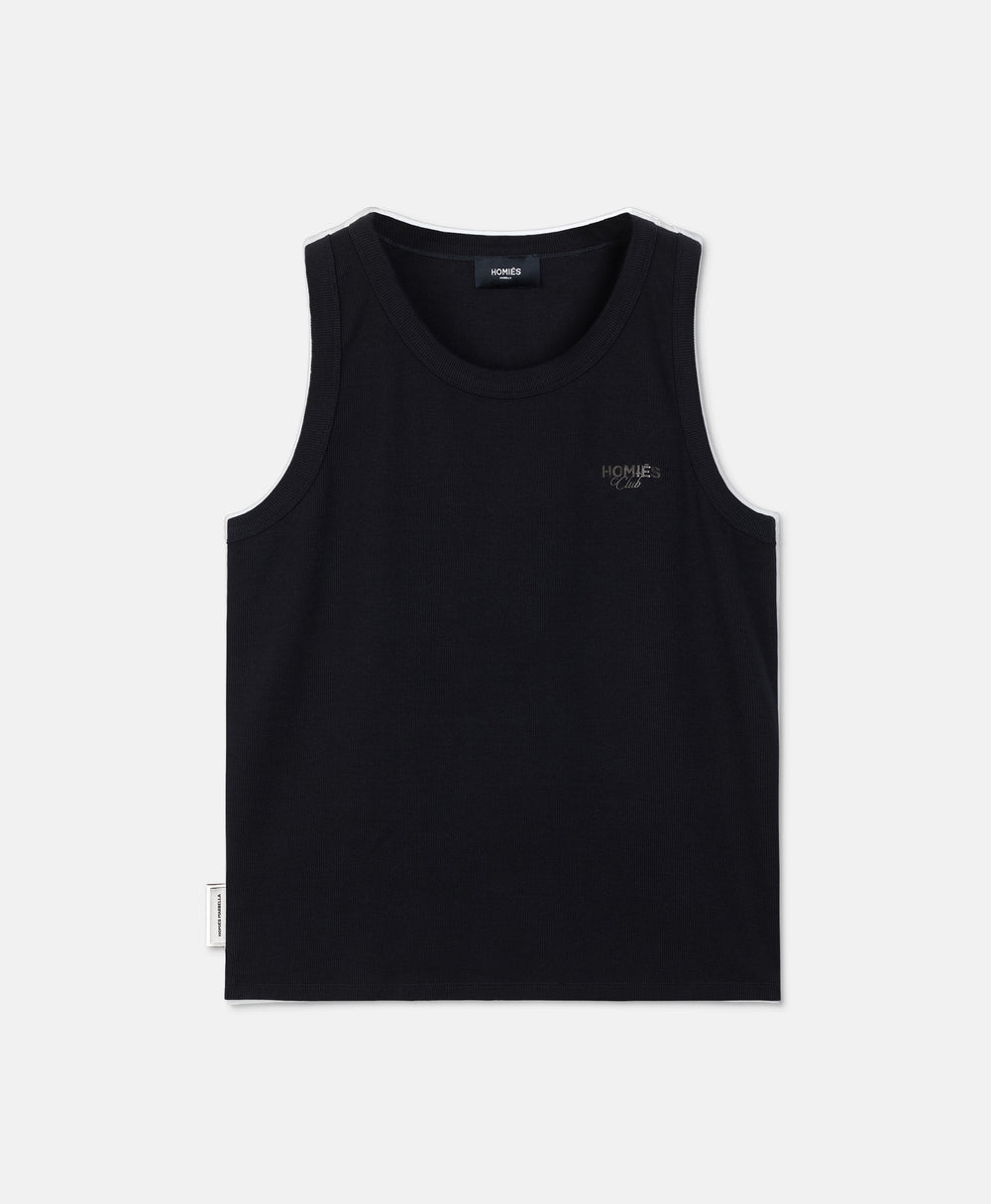 HOMIÉS CLUB MAN TANK TOP BLACK