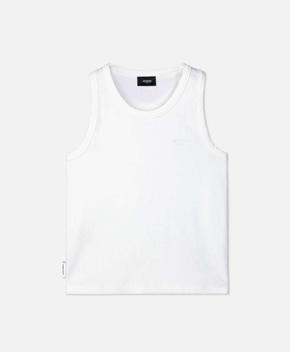 HOMIÉS CLUB MAN TANK TOP WHITE