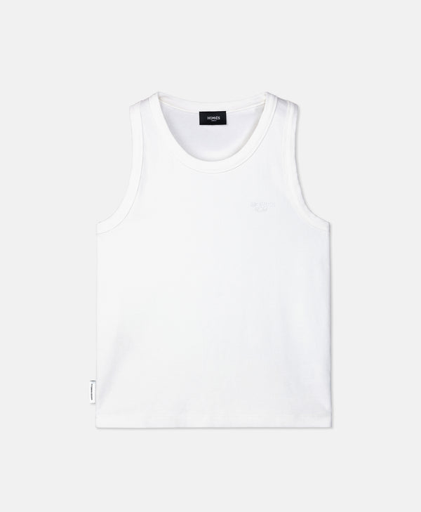 HOMIÉS CLUB MAN TANK TOP WHITE