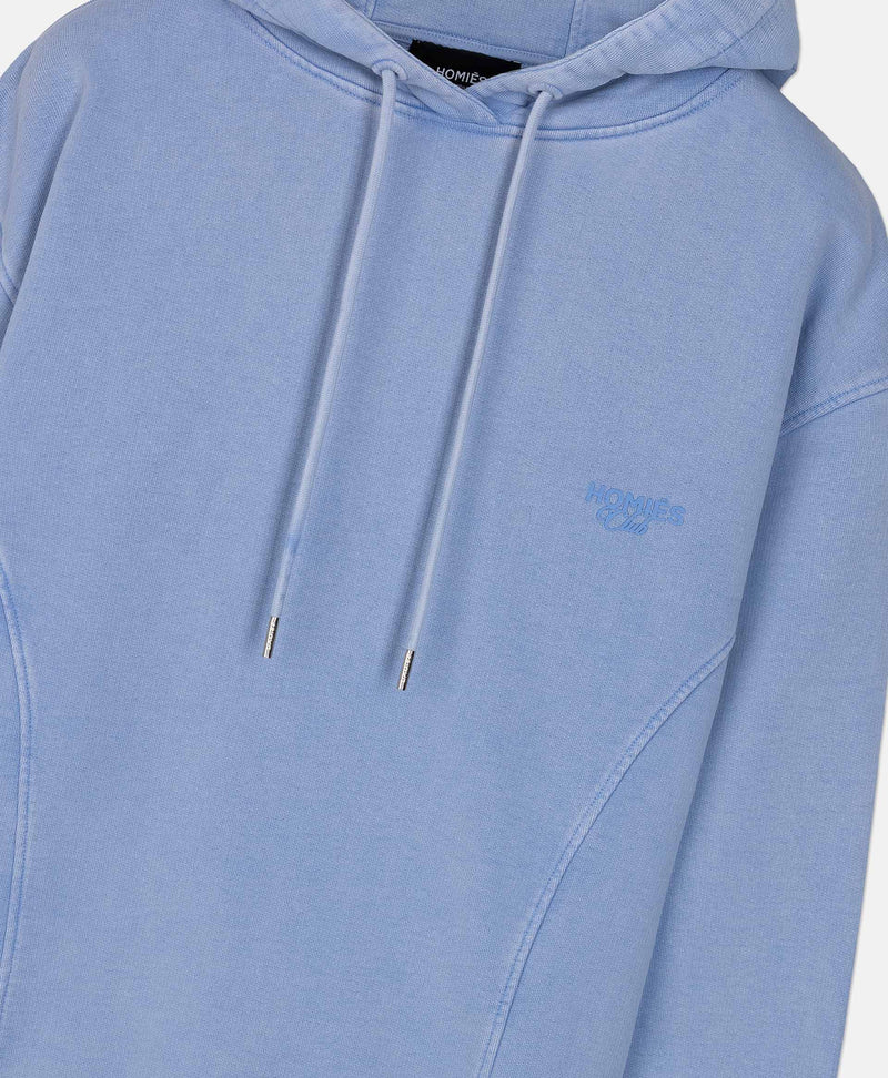 HOMIÉS CLUB HOODIE VINTAGE LIGHT BLUE