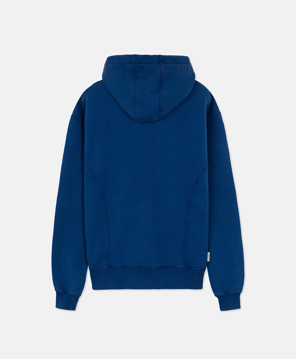 HOMIÉS CLUB ZIPPER HOODIE  NAVY