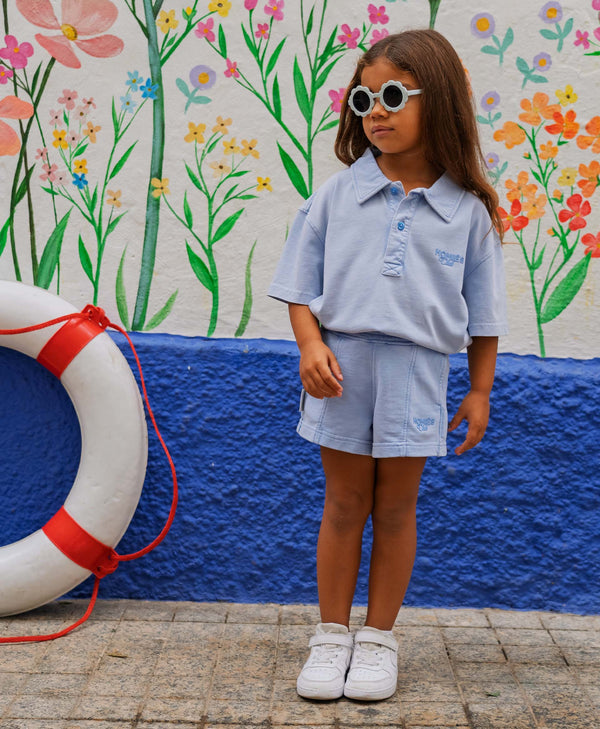 HOMIÉS CLUB KIDS POLO LIGHT BLUE