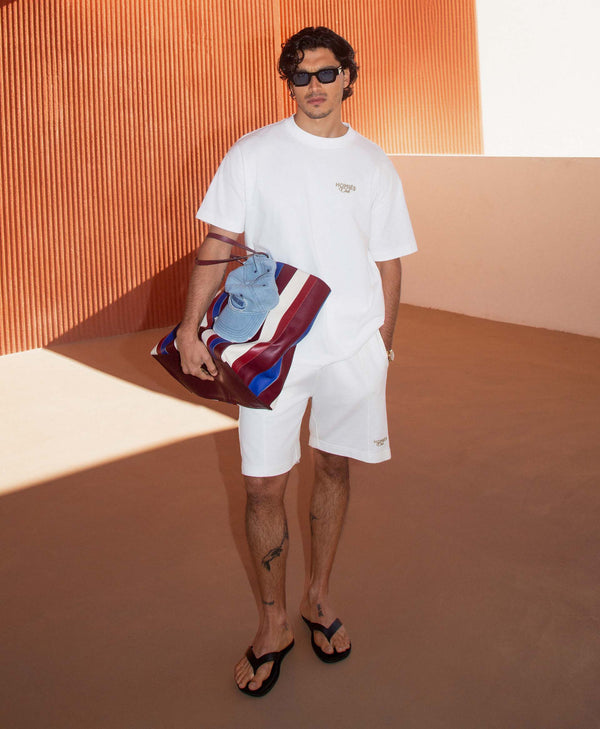 HOMIÉS CLUB SHORTS VINTAGE WHITE SAND