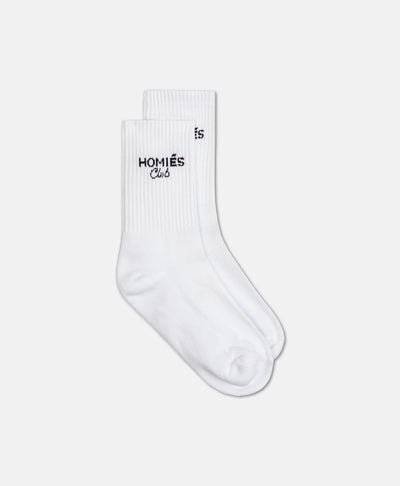 HOMIÉS CLUB SOCKS WHITE