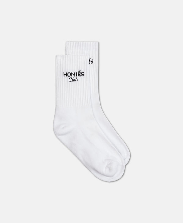 HOMIÉS CLUB SOCKS WHITE