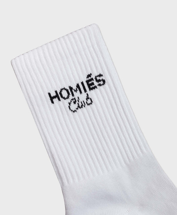 HOMIÉS CLUB SOCKS WHITE