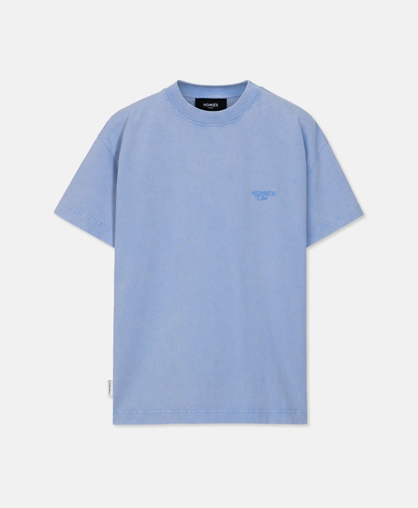 HOMIÉS CLUB T-SHIRT VINTAGE LIGHT BLUE