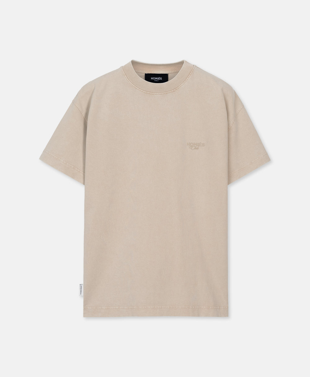 HOMIÉS CLUB T-SHIRT VINTAGE SAND