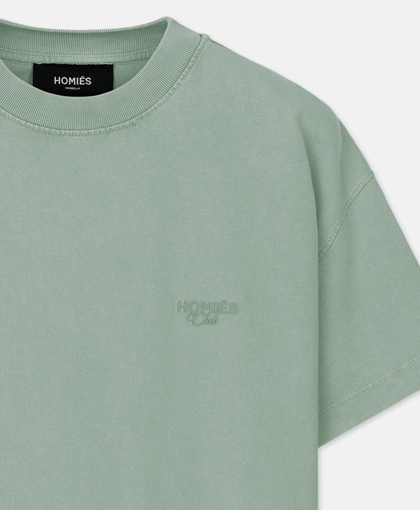 HOMIÉS CLUB T-SHIRT VINTAGE TEAL