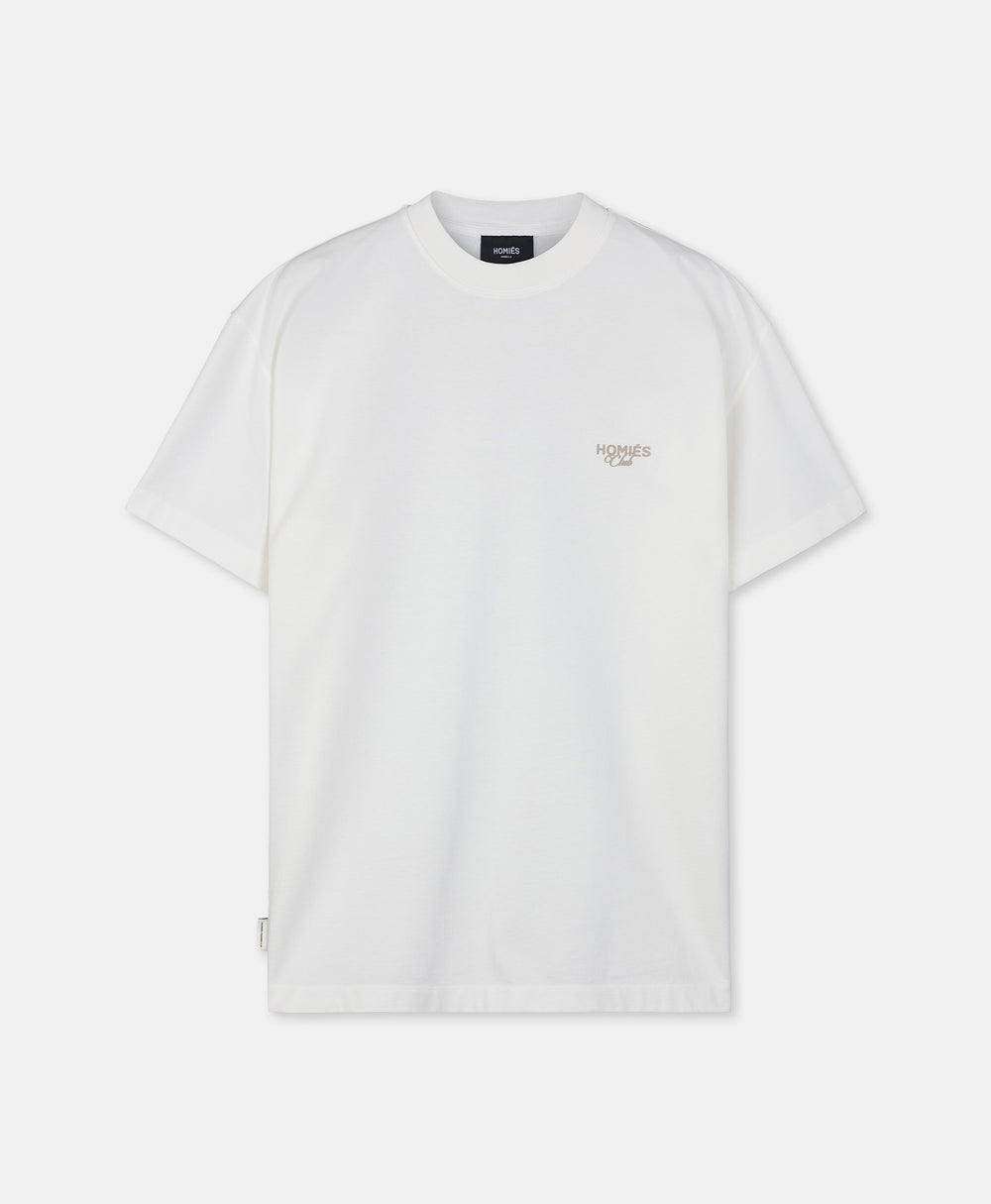 HOMIÉS CLUB T-SHIRT VINTAGE WHITE SAND