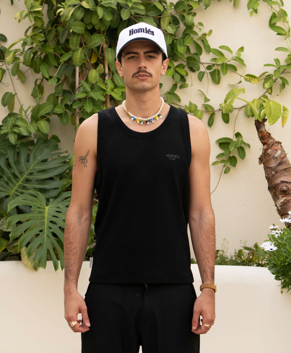 HOMIÉS CLUB MAN TANK TOP BLACK
