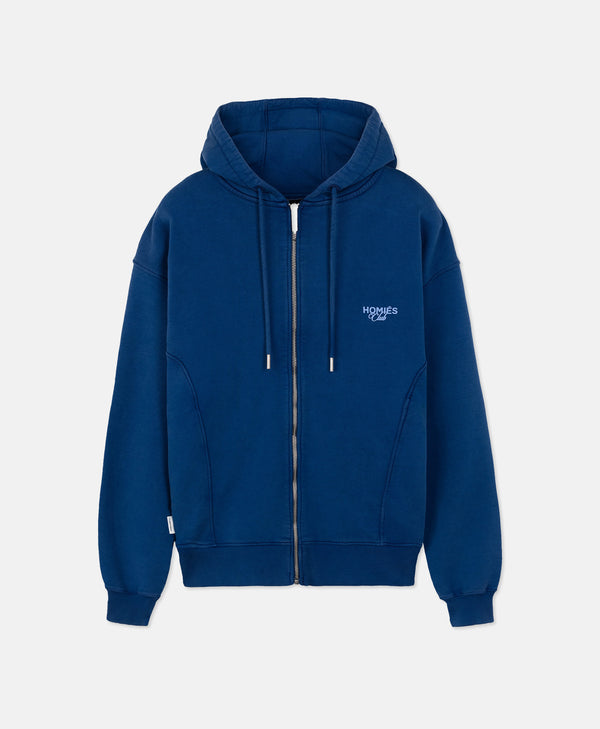 HOMIÉS CLUB ZIPPER HOODIE SET NAVY