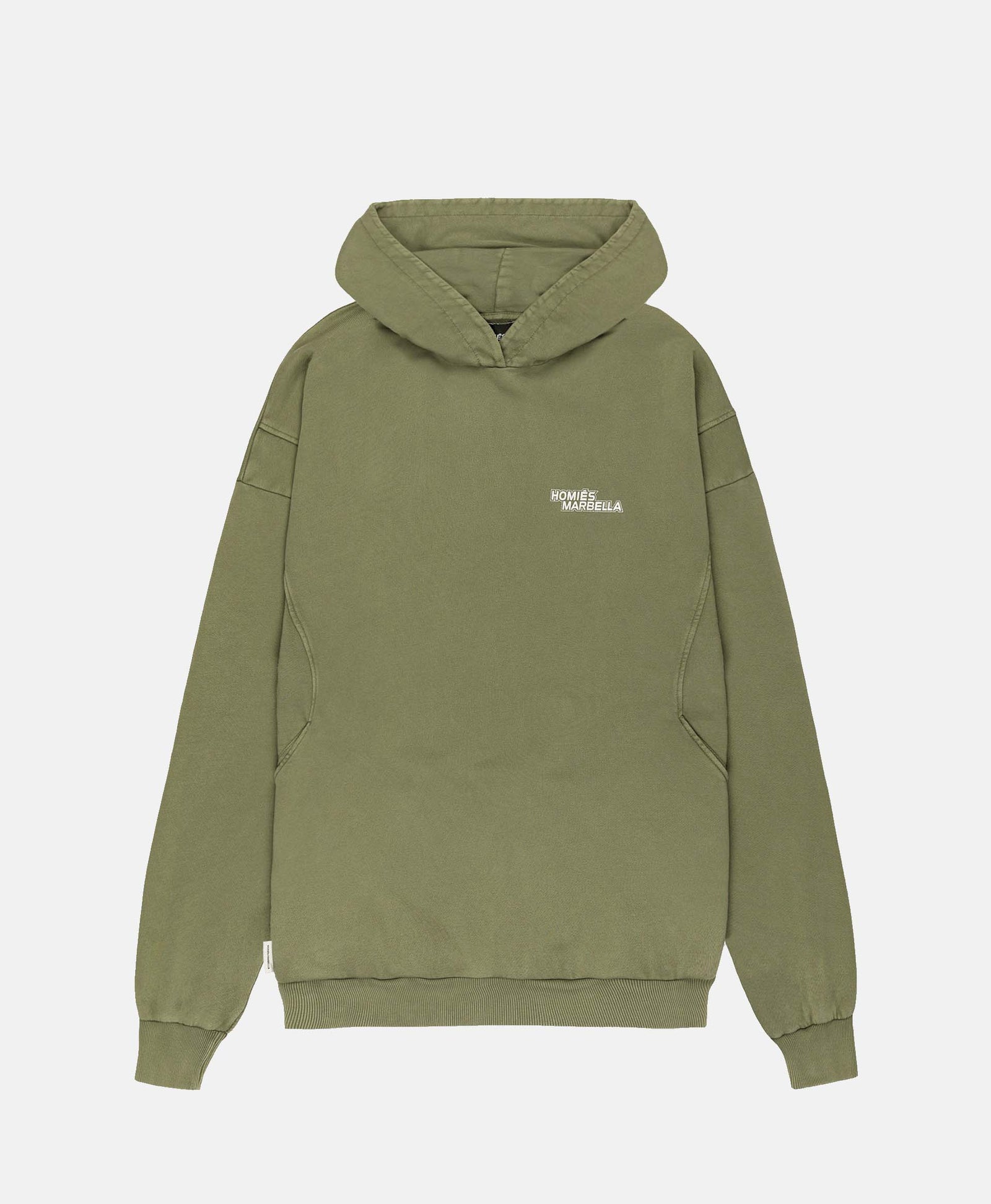 HOMIÉS EXPRESS HOODIE VINTAGE KHAKI – HOMIESMARBELLA