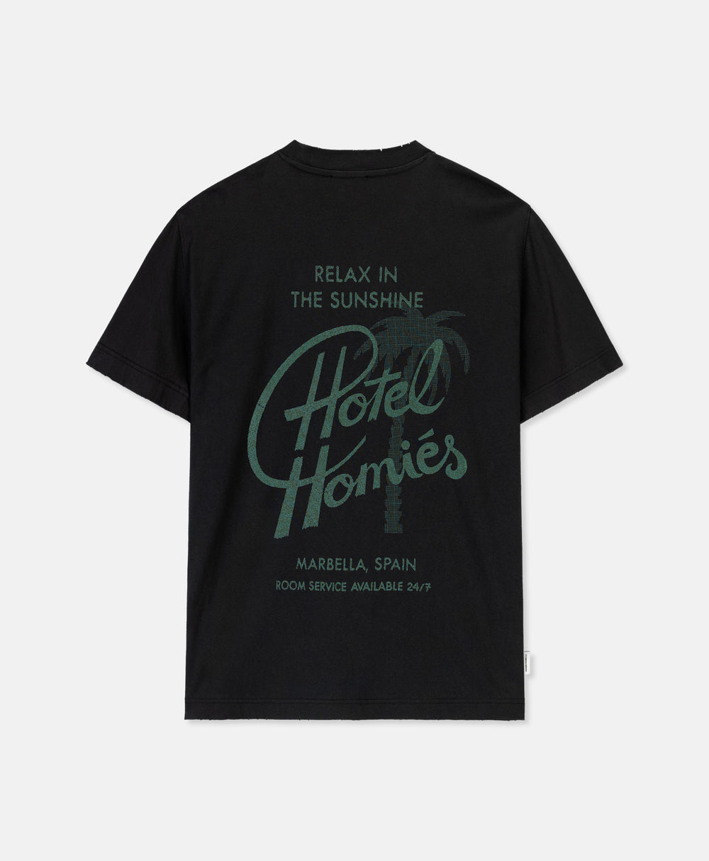 HOMIÉS HOTEL T-SHIRT BLACK