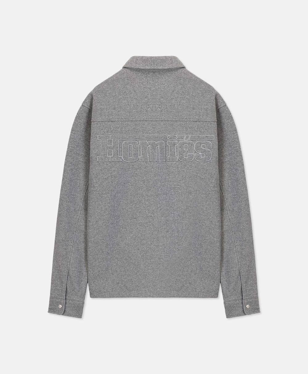 INTERLOCK OVERSHIRT GREY II