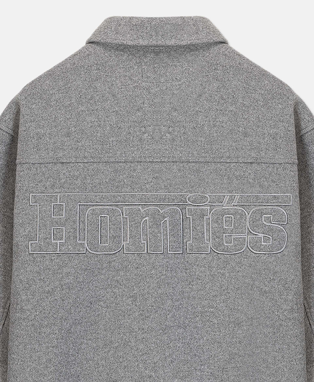 INTERLOCK OVERSHIRT GREY II