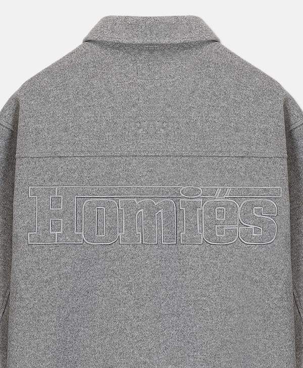 INTERLOCK OVERSHIRT GREY II