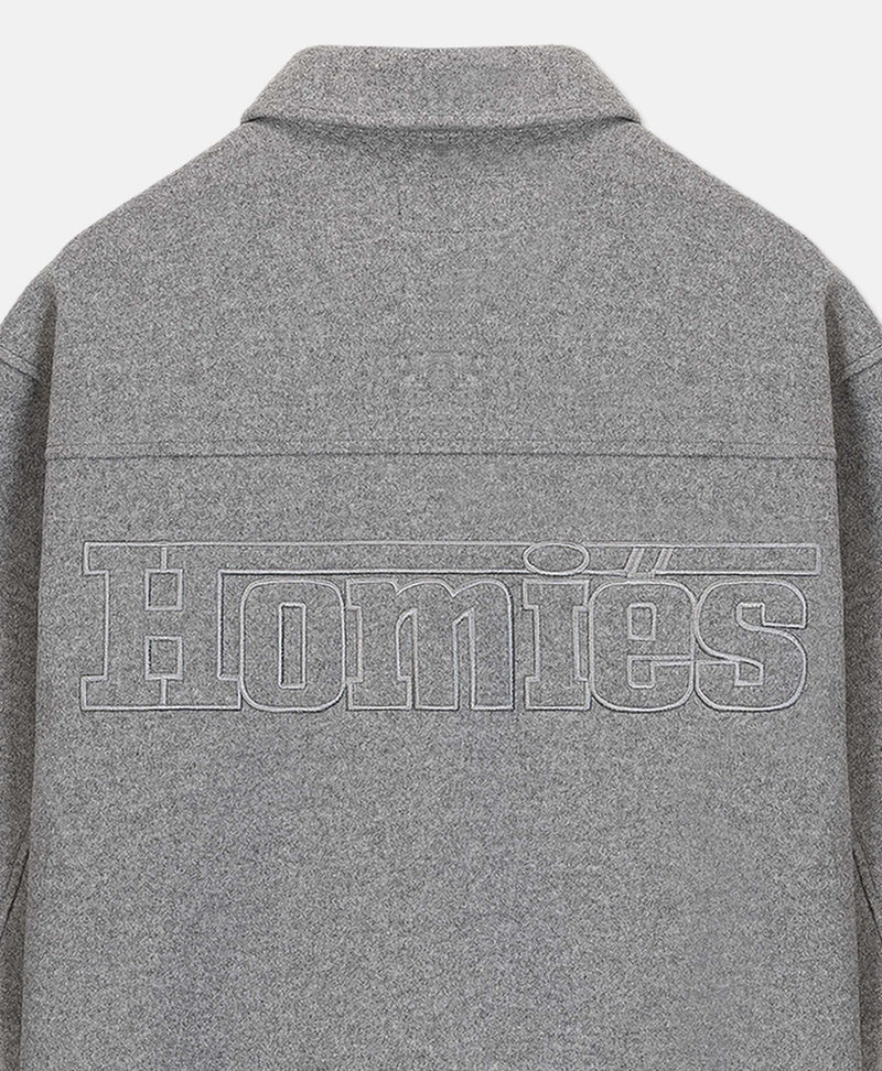 INTERLOCK OVERSHIRT GREY II